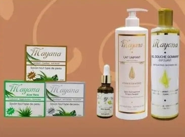 Authentique - Gamme Complete Mayana 4 in 1 - Lait + 3 Savons